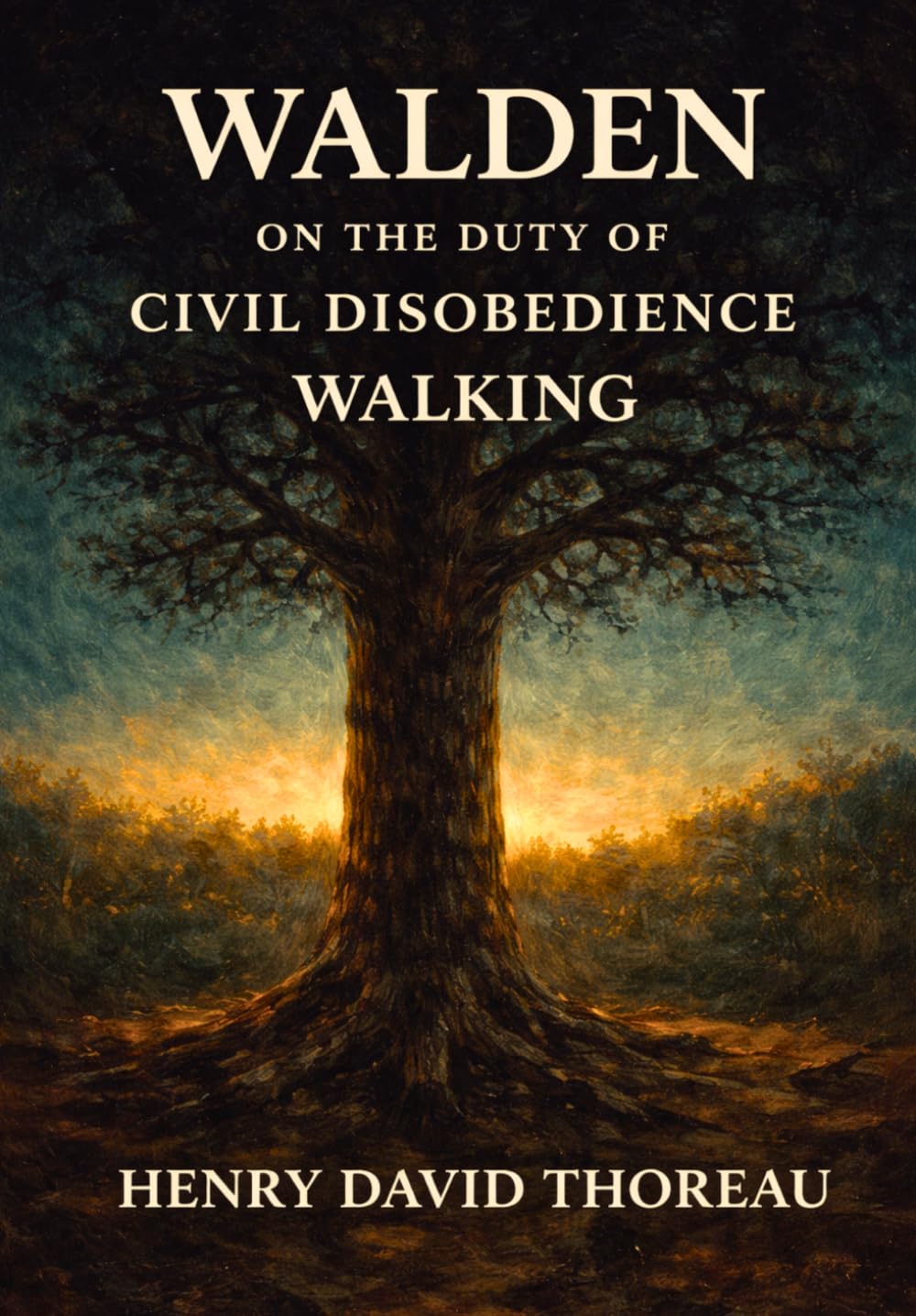 WALDEN, ON THE DUTY OF CIVIL DISOBEDIENCE, and WALKING