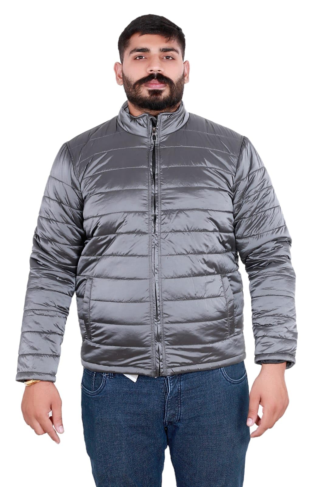 Hrid's Urban HubMens Light Weight Nylon Jacket Size Jacket PS-05