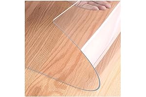 16 x 36 Inch Desk Pad Mat, Clear Dresser Protector Top