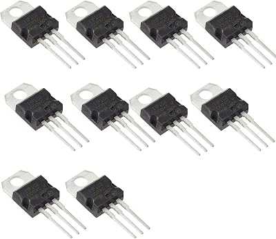 Bridgold 10pcs TIP102 102 Bipolar (BJT) Single NPN Darlington Transistor, 100 V/8 A,3-Pin TO-220
