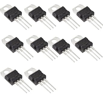 10pcs TIP102 102 Bipolar BJT Single NPN Darlington Transistor, 100 V/8 A,3-Pin TO-220