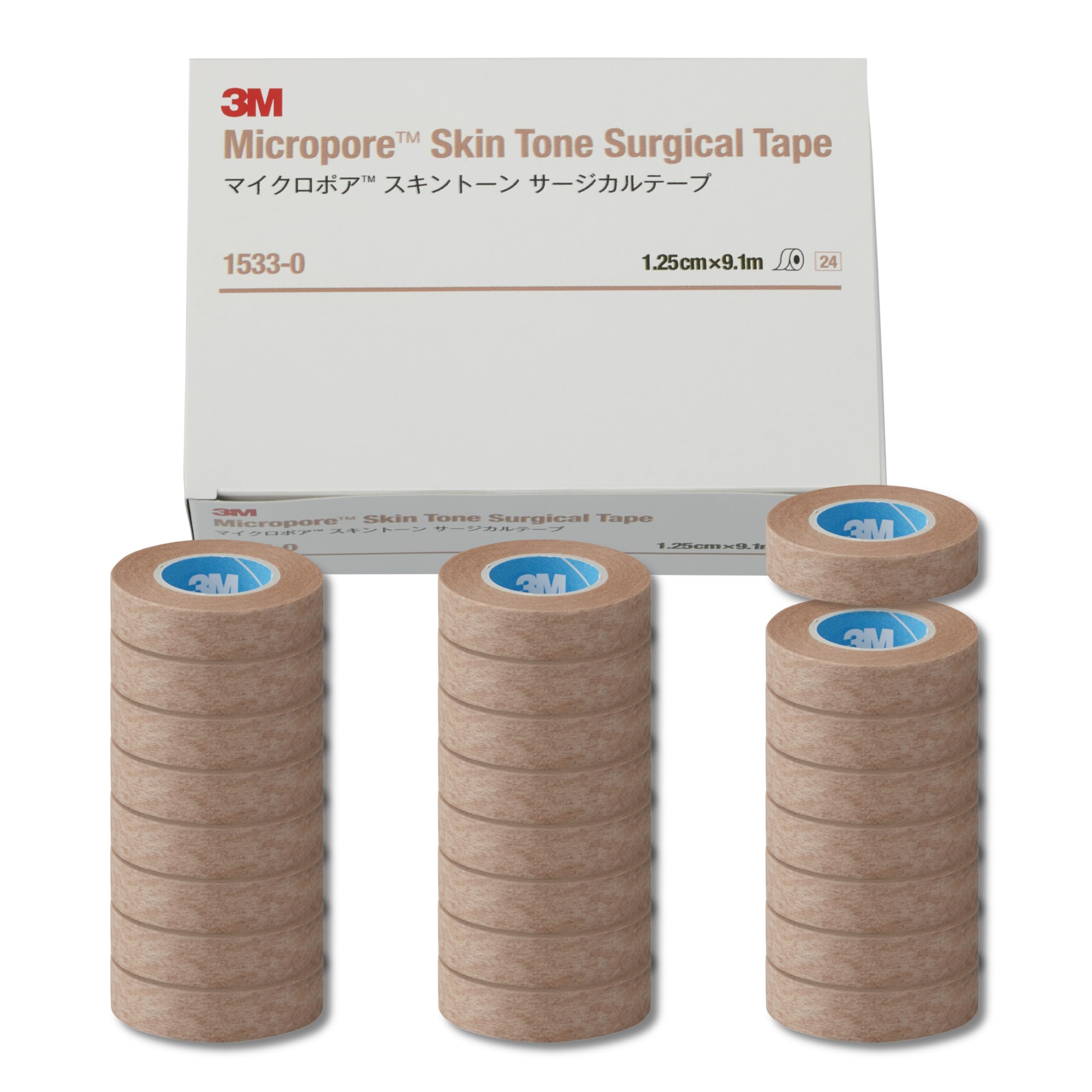 Amazon.co.jp: ソルベンタム サージカルテープ マイクロポア スキン