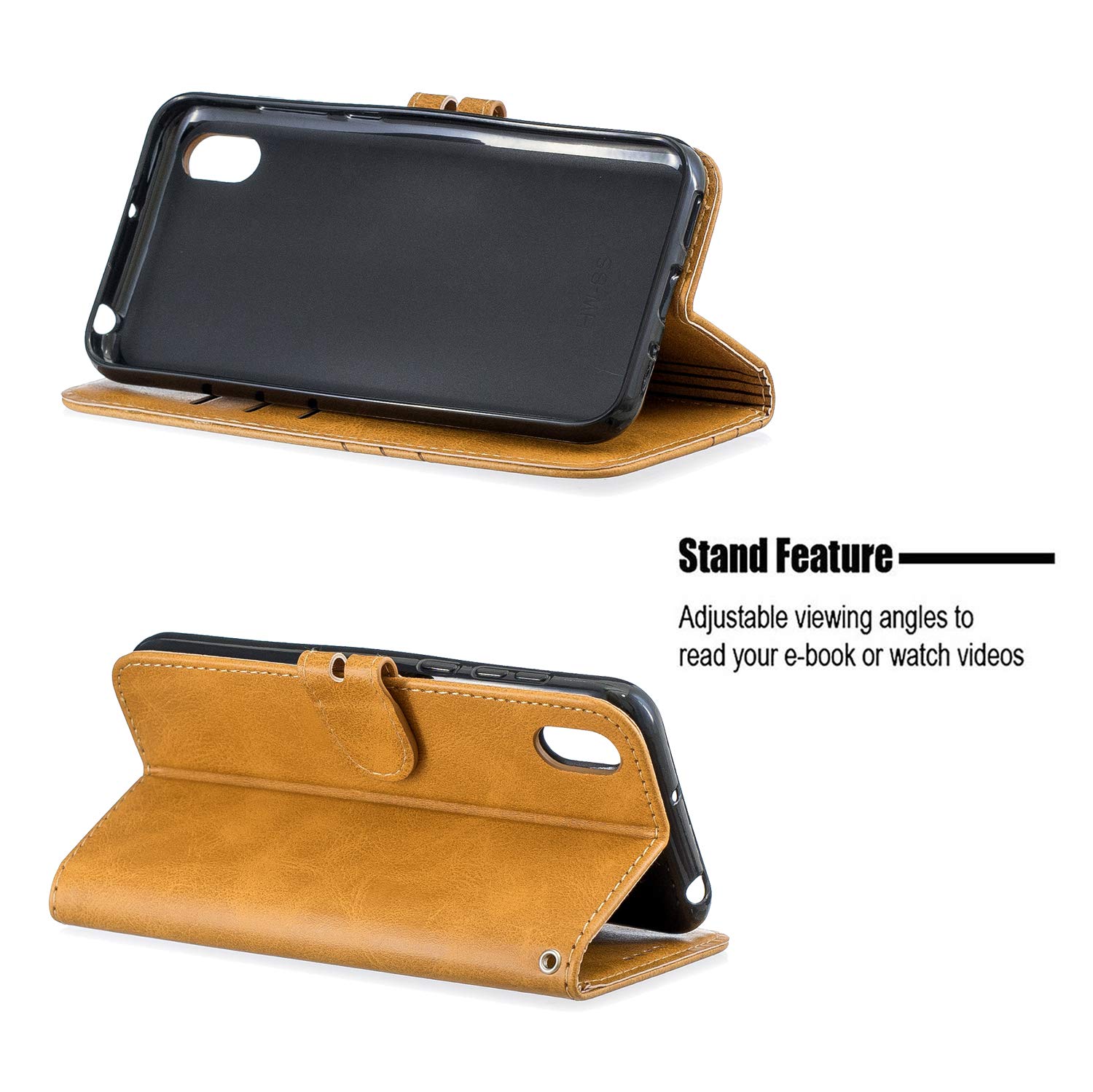 ShinyCase PU Pelle Caso per Huawei Y5 2019/Honor 8S Chiusura Magnetica Telefono Custodia Protettiva Flip Case Antigraffio Portafoglio Cover Supporto Custodia per Huawei Y5 2019/Honor8S,Gatto e Gattino