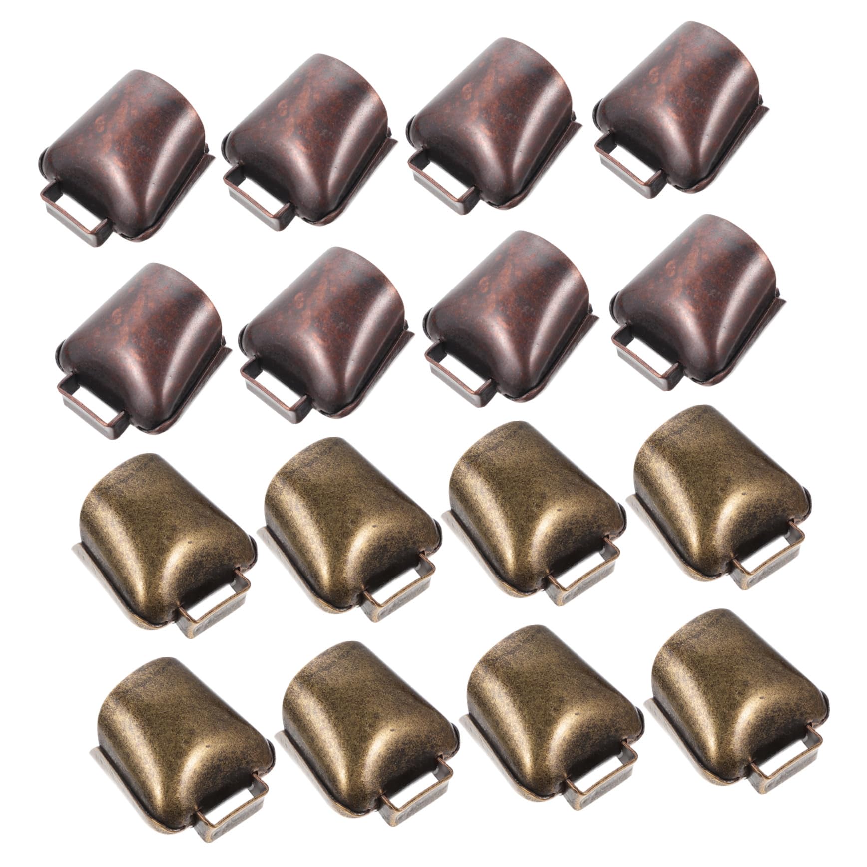 Cloche pour troupeau sonore Baluue avec 16 pièces de couleur aléatoire