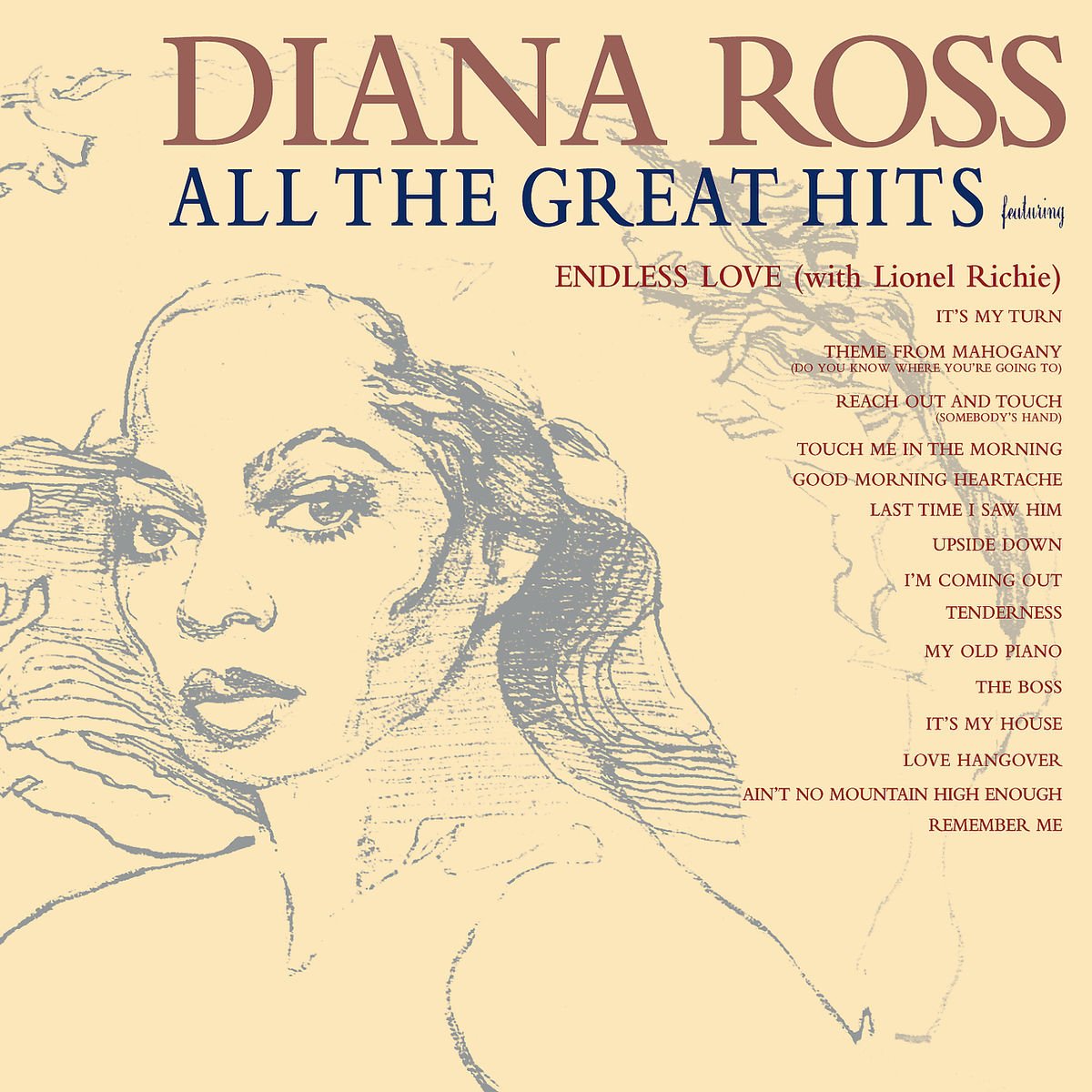 All the Great Hits by Diana Ross (CD, 2000)
