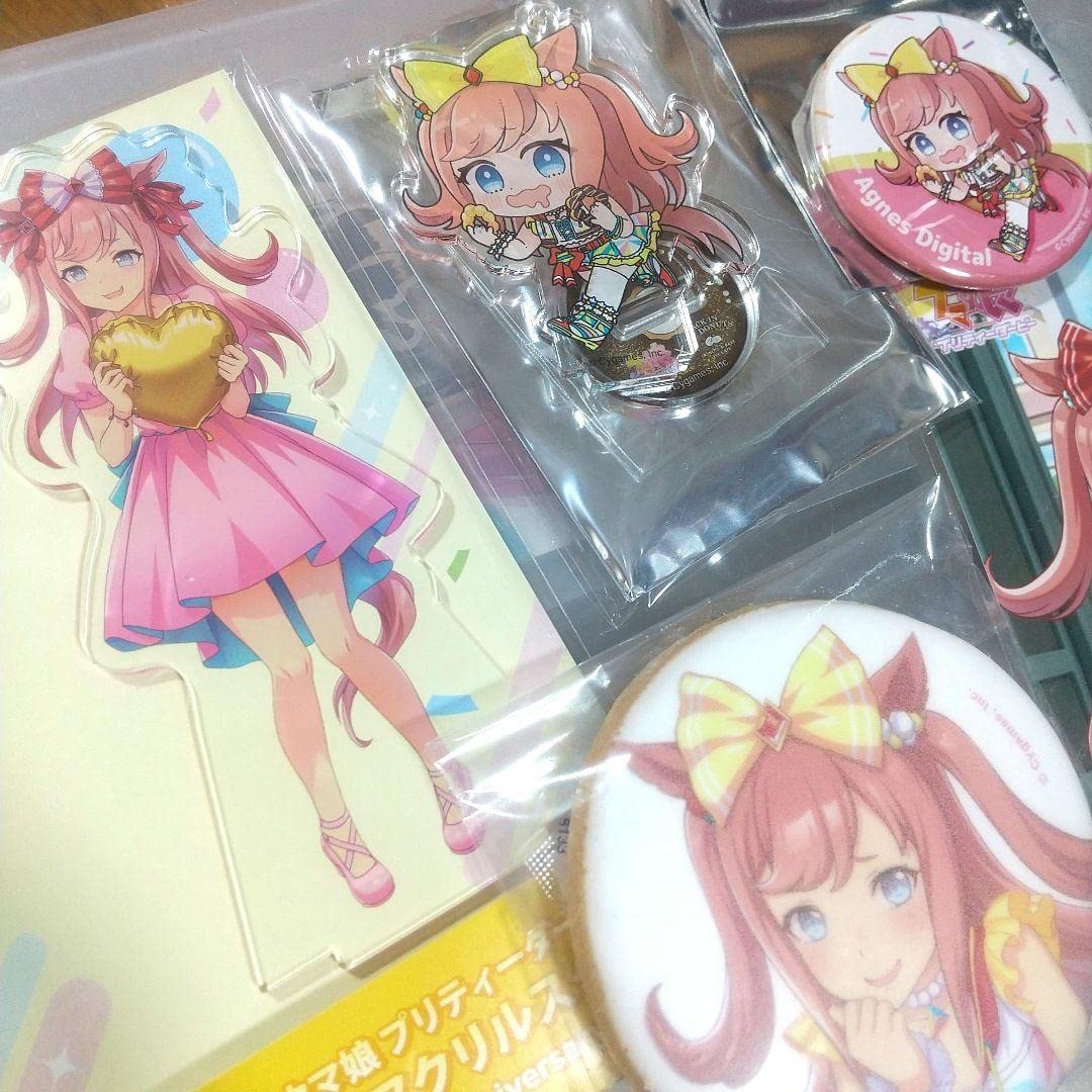 アグネスデジタル 缶バッジ ウマ娘 アグネスデジタル 缶バッジ 23個 まとめ セット