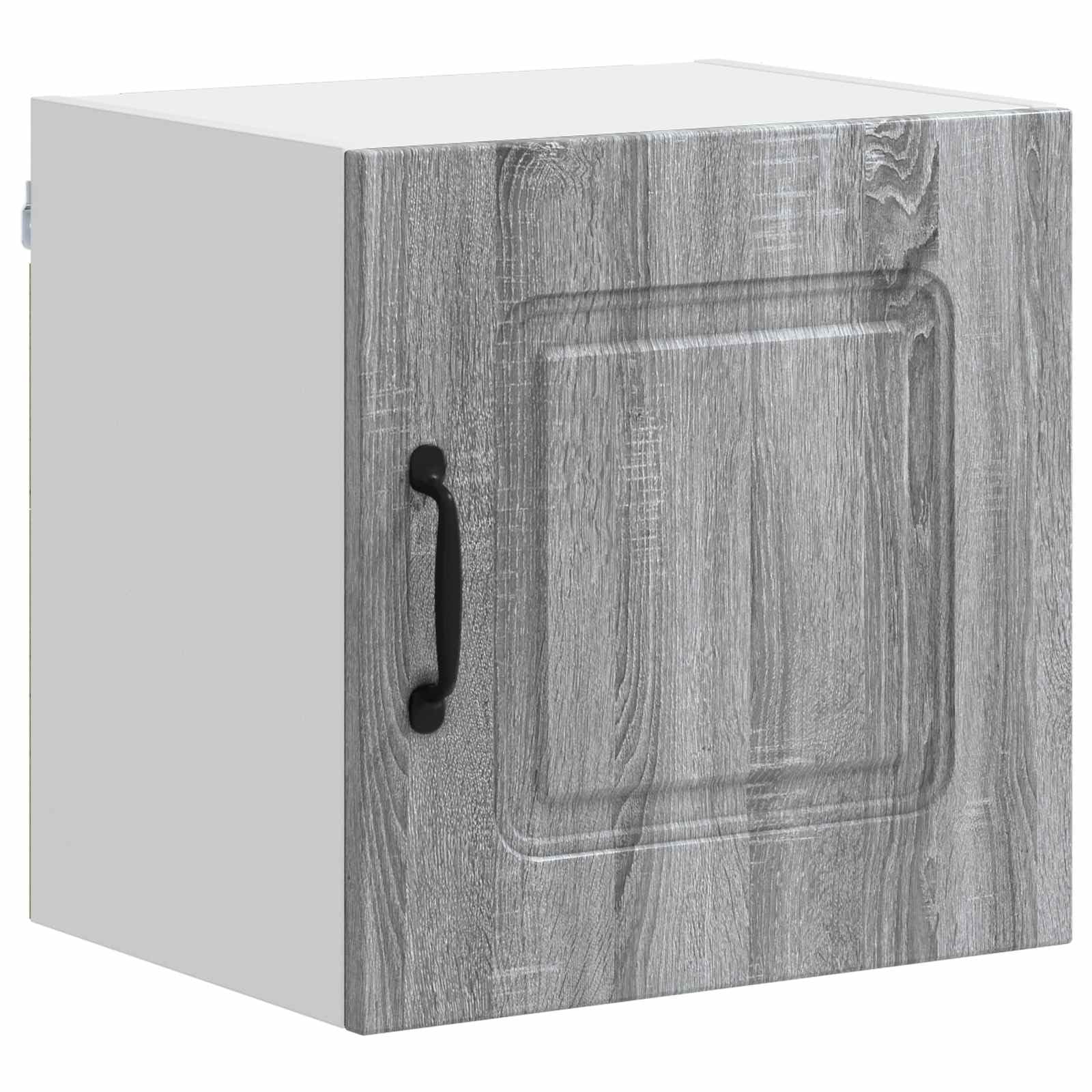 Küchenschrank Kalmar 2 pcs Graues Sonoma 40 x 31 x 40 cm Holzwerkstoff Küchenzubehör mit Stauraum für Moderne Küchenorganisation