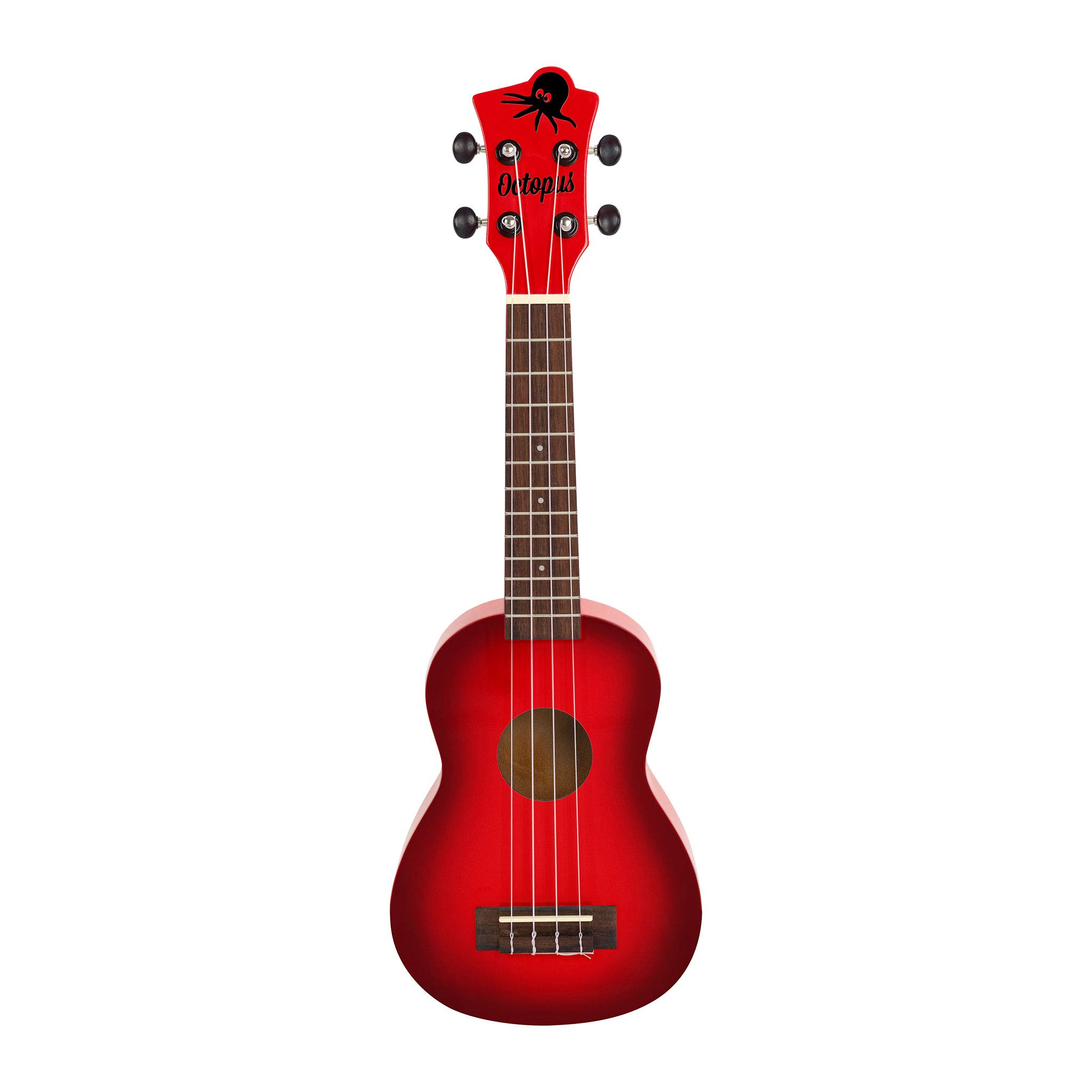Octopus Ukelele soprano en rojo