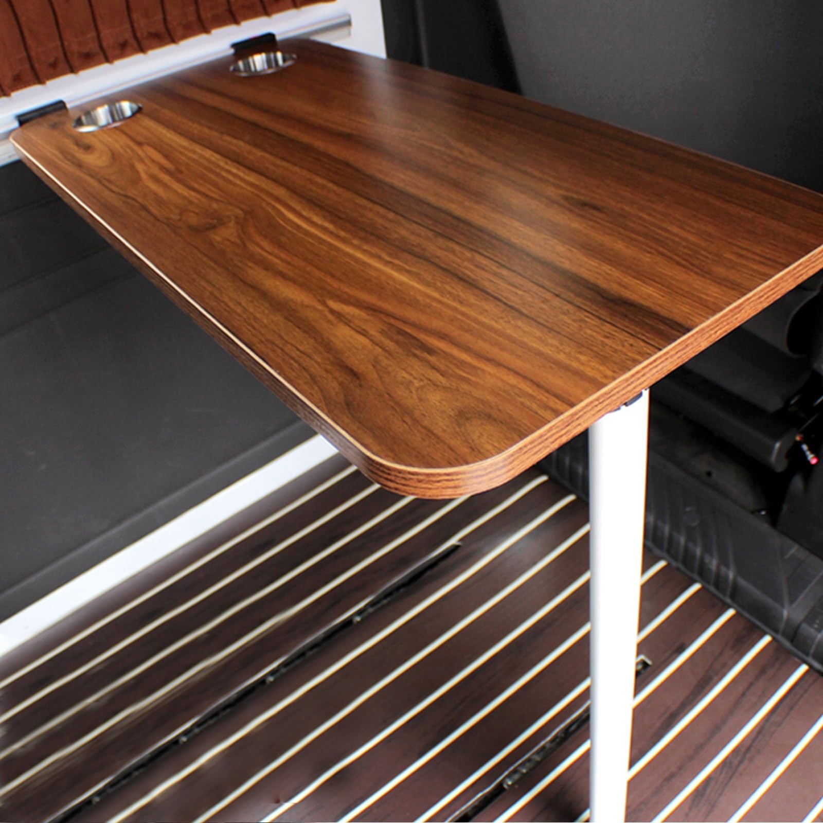 Pied de table amovible et pliable mural gain de place pour table à manger de camping-car