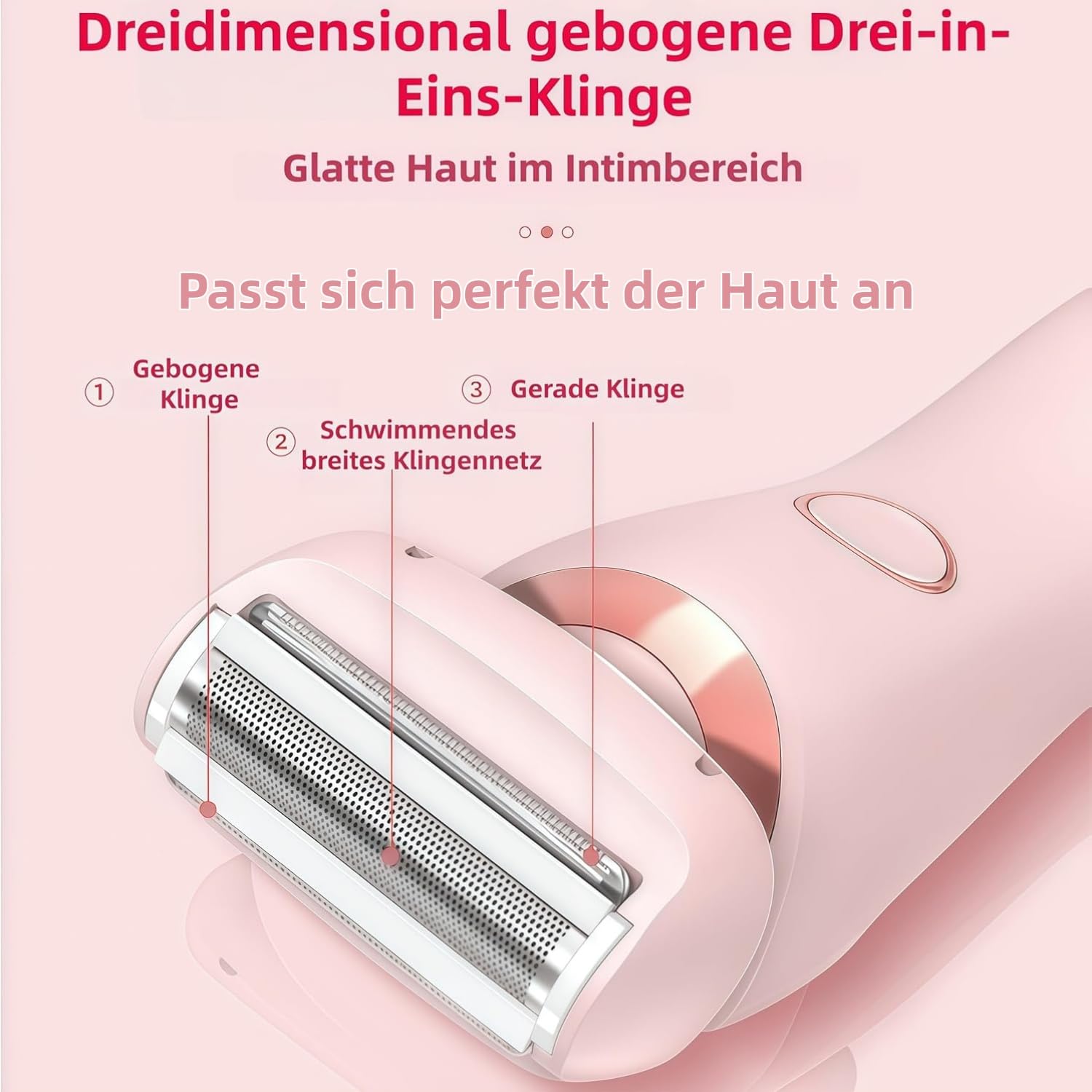 Boulina Glisse Pro Für seidig glatte Haut-Sanft und hautfreundlich, geeignet für die Nass- und Trockenanwendung (Blau)