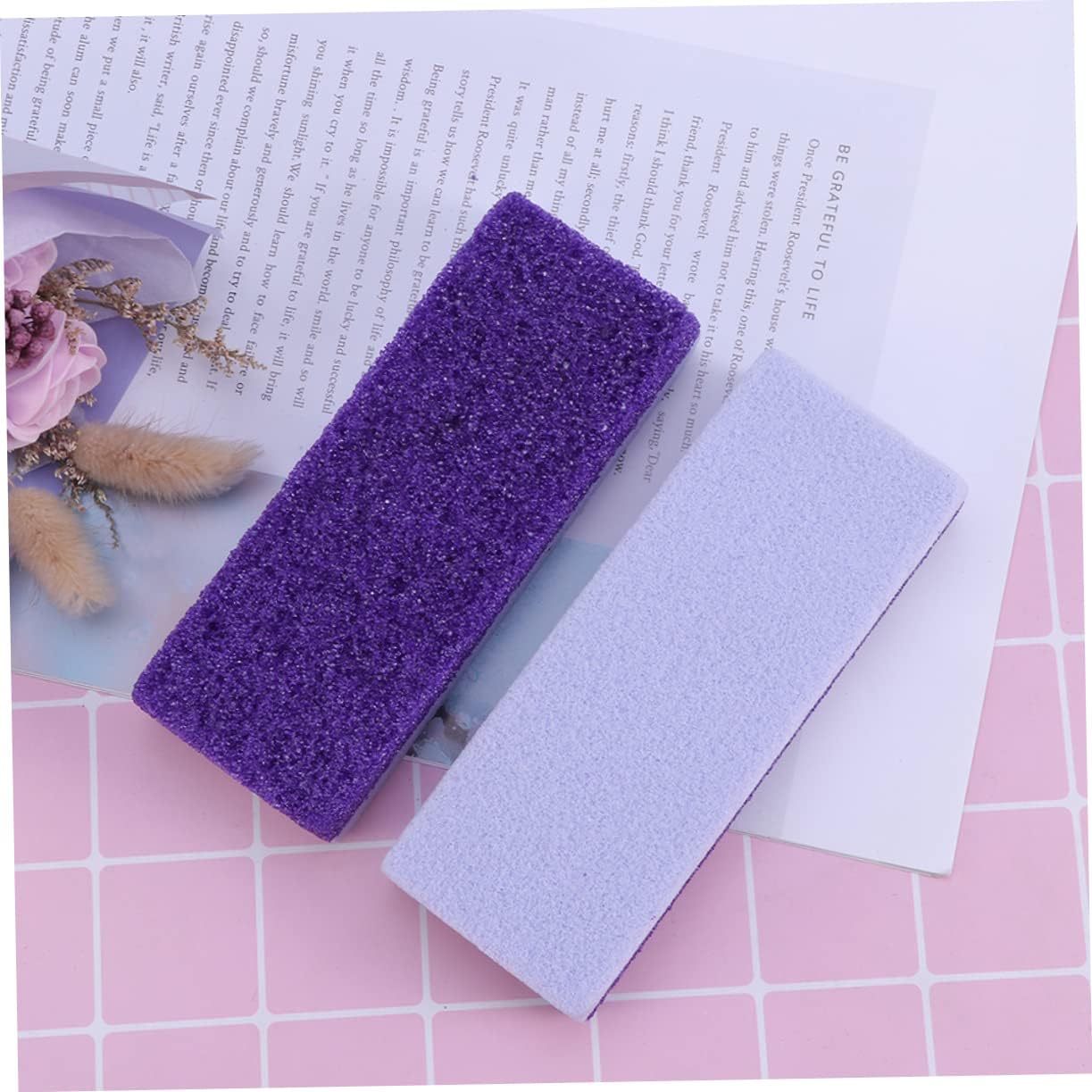 4Pcs Pumice Stone Foot Care Tools Professional Remover for Home Exfoliating Scrub for Soft Healthy Feet Design for Corns and Hard Skin
