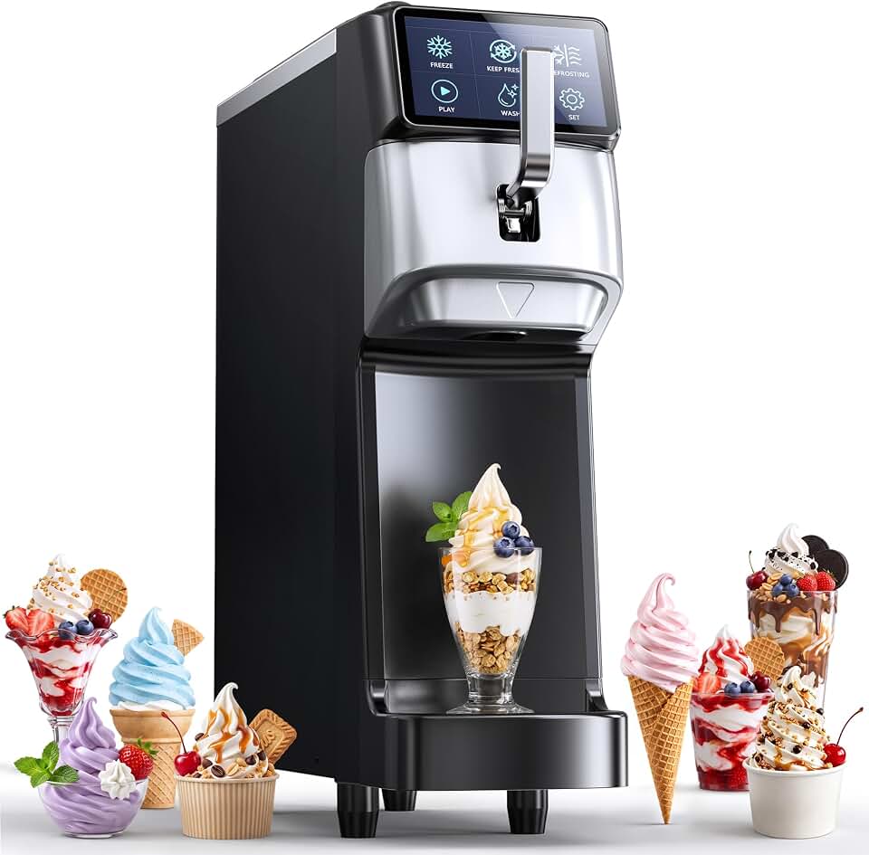 Commercial Soft Serve Ice Cream Maker Machine Global Recycled Standard