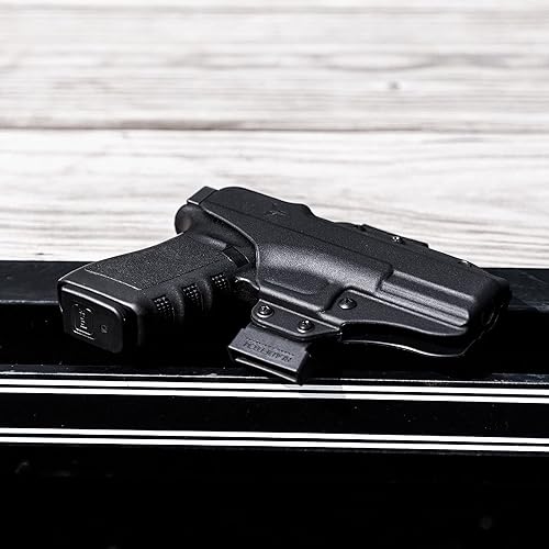 Miniatura 6 de Funda Springfield Hellcat Pro OWB fabricada en Estados Unidos, se adapta a Springfield Armory Hellcat Pro, funda OWB de Eclipse Total Eclipse por