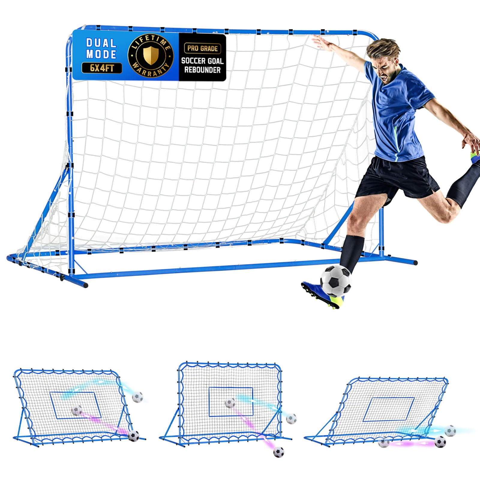 Soccer Baseball Rebounder Net