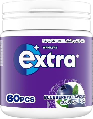 علكة Extra بنكهة التوت، 84 جم - 60 قطعة