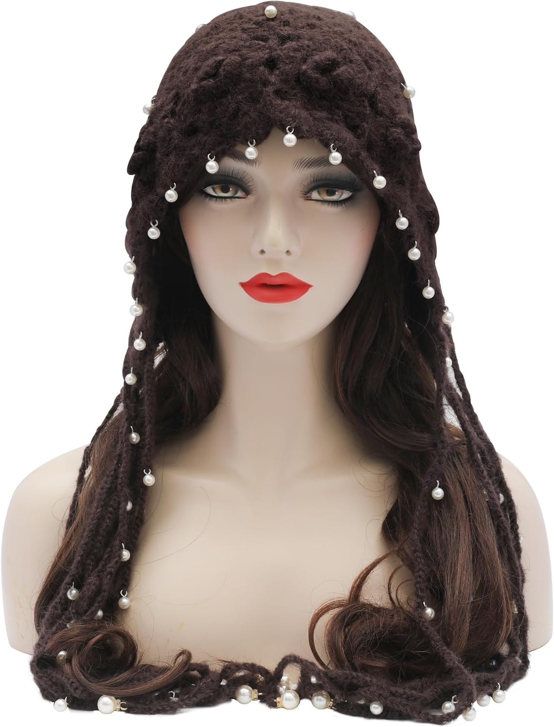 ZLYC Women Crochet Slouchy Beanie Hat with Tassel Textured Chunky Knit Skull Cap - Image 2