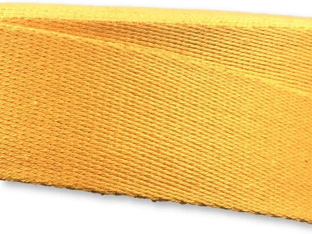 Gelb Gurtband 40mm Baumwolle Taschengurt Uni 1 Meter