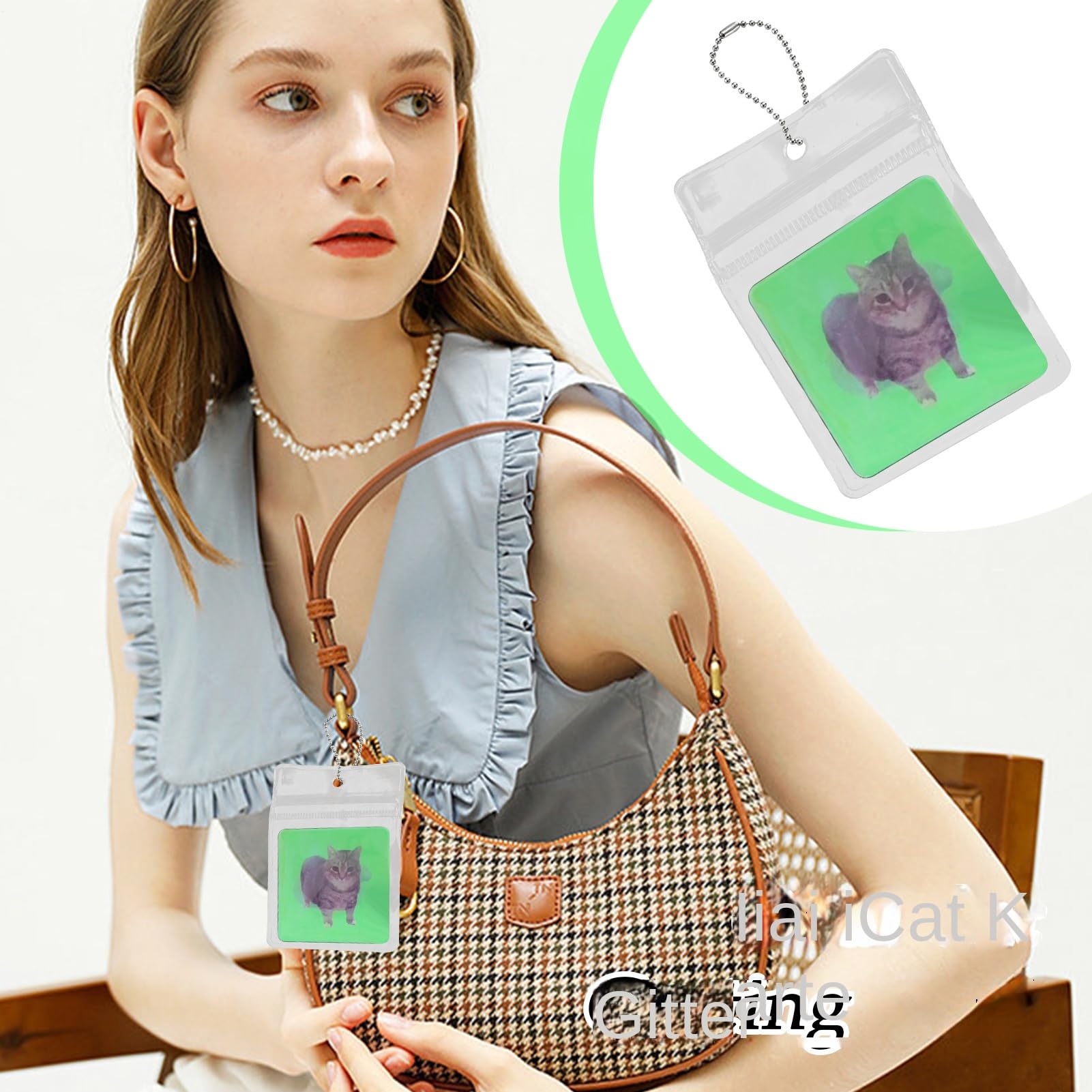 3D -Linsenkarte, Linsenkartenspielzeug,3D Lenticular Card Cat Muster Fidget Anhänger | Lustige abstrakte Kunst beruhigende Entspannung Gadget tragbar für Kinder, Erwachsene, Studenten