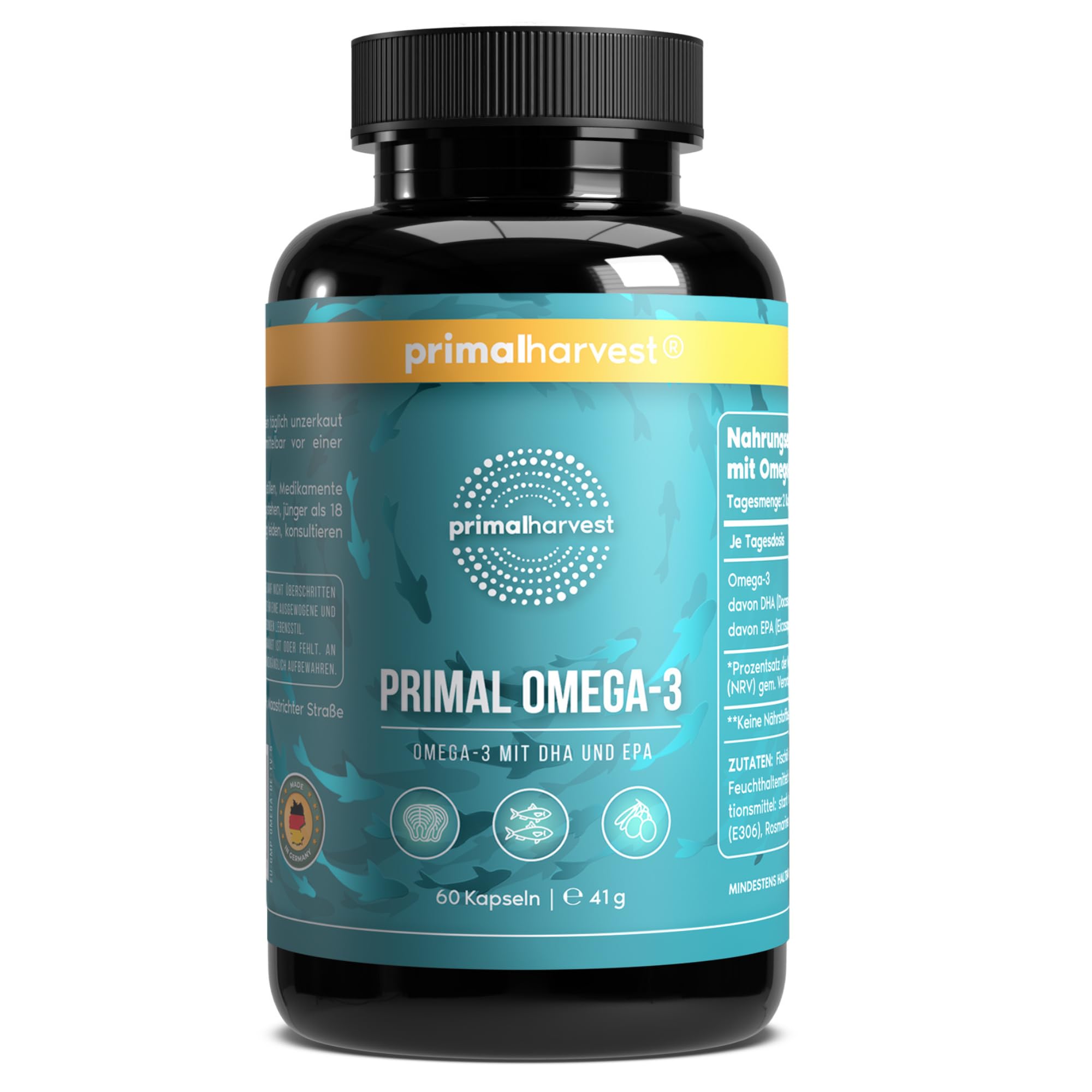 Primal Omega-3 – Tägliches Supplement, gluten- & milchfrei