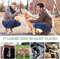 Vista 5 de Ganchos de doble extremo, acero inoxidable de doble extremo resistente para cubo de agua, correa de perro, cubo de alimentación de mascotas, hamaca