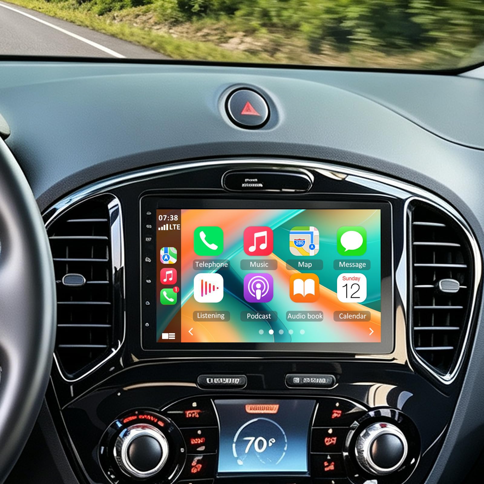 Autoradio Android 13 da 2+64 GB per Nissan Juke 2010-2011