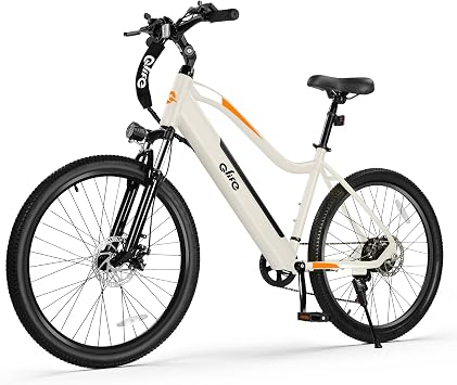 Qlife Cityone Electric Bike for Adults, 26" Ebike with 2.1" Tire, 20+MPH Up to 40 Miles, Built-in Removable Battery, Peak 1200W&750W Motor E-Bikes, Electric Mountain Bicycle