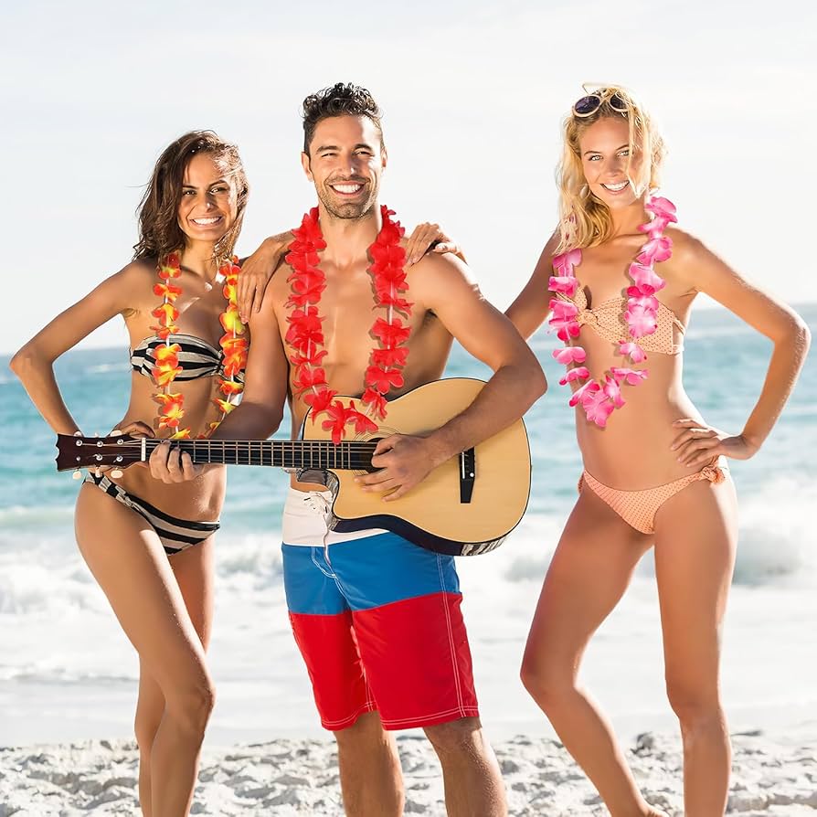 ★10本セット★モキハナビーズオープンレイ　フラダンスレイ 41b.jpg