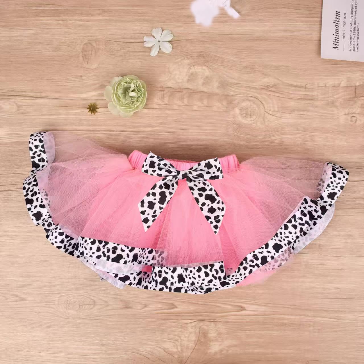 1st Birthday Outfit for Baby Girl 3-Piece Set (6–24M), Ideal for Birthday Party & Photoshoot