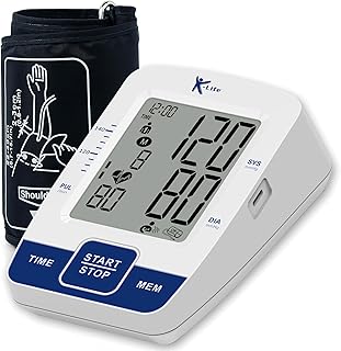 K-Life Model BPM-106 Fully Automatic Digital Electronic Blood Pressure Checking Monitor, BP Moniter - White…