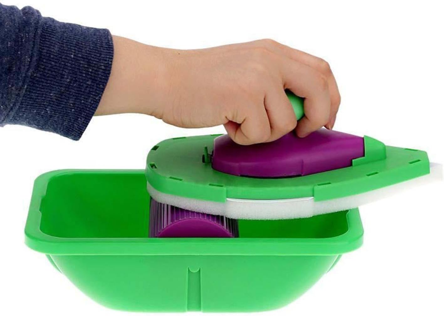 Paint Roller And Tray Set Painting Brush Decorative Tool Takes The Hassle Mess Out Of Any Home Jobs.