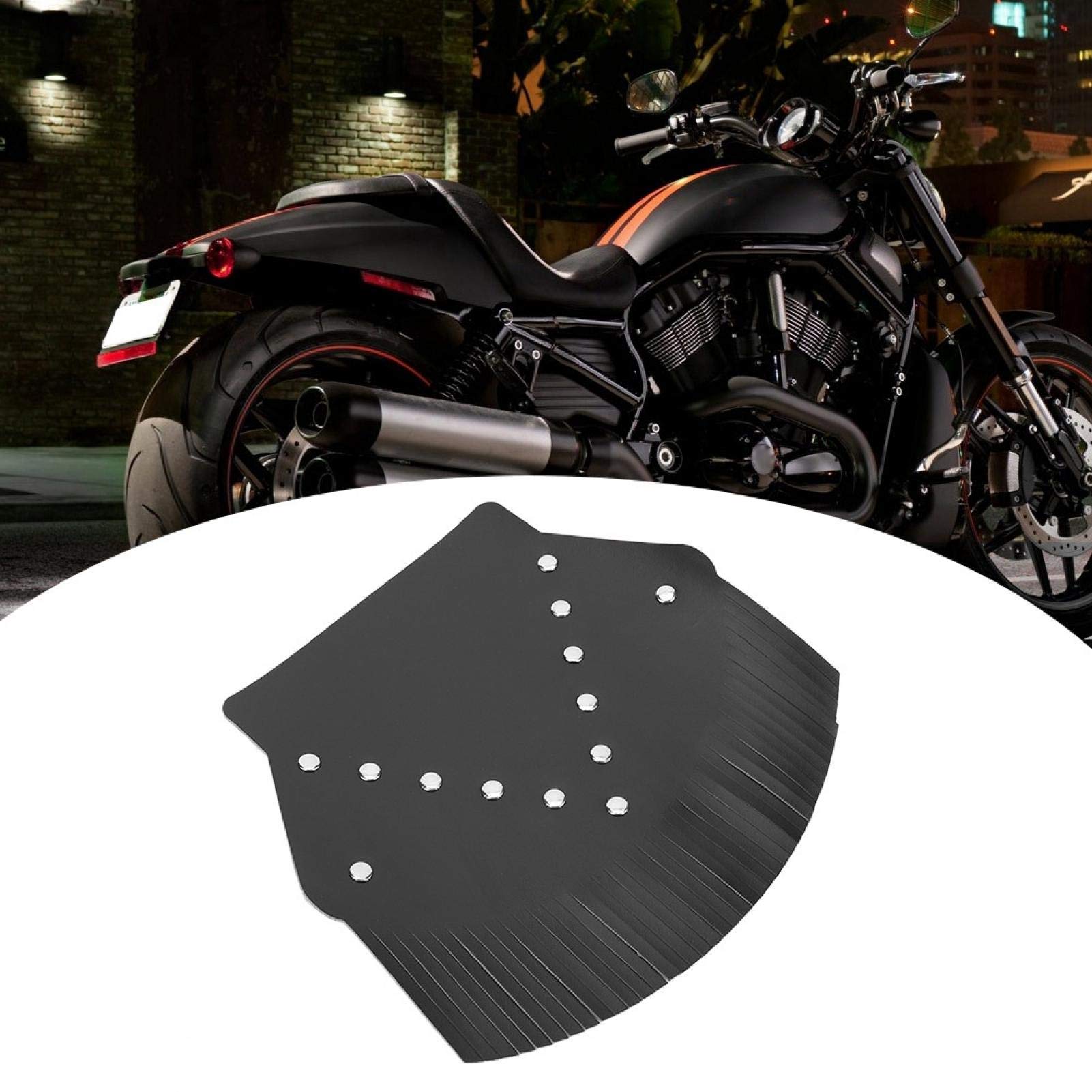 Paraspruzzi per pneumatici Yctze Paraspruzzi per pneumatici Parafango posteriore Parafango posteriore in PU Copertura per parafango per moto Copertura per parafango in PU Copertura per parafango pos