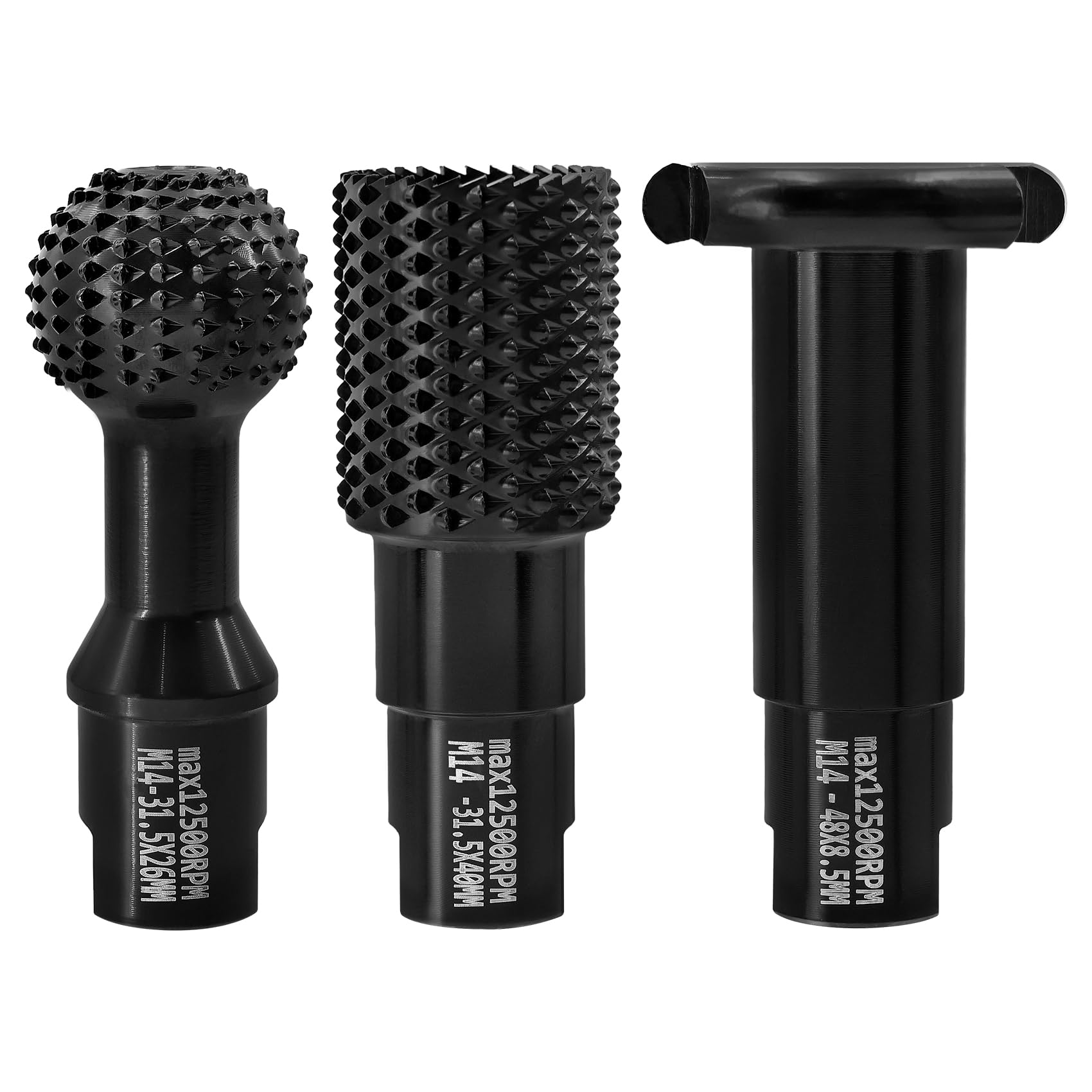 Kit 3 Frese Per Legno - Set Intaglio E Lucidatura Per Lavorazione Del Legno - Foto 13