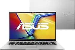 Notebook ASUS Vivobook 15 AMD Ryzen 7, 16 GB, 512 GB SSD, W11 Home, 15.6'' FHD, Cool Silver - M1502YA-NJ655W
