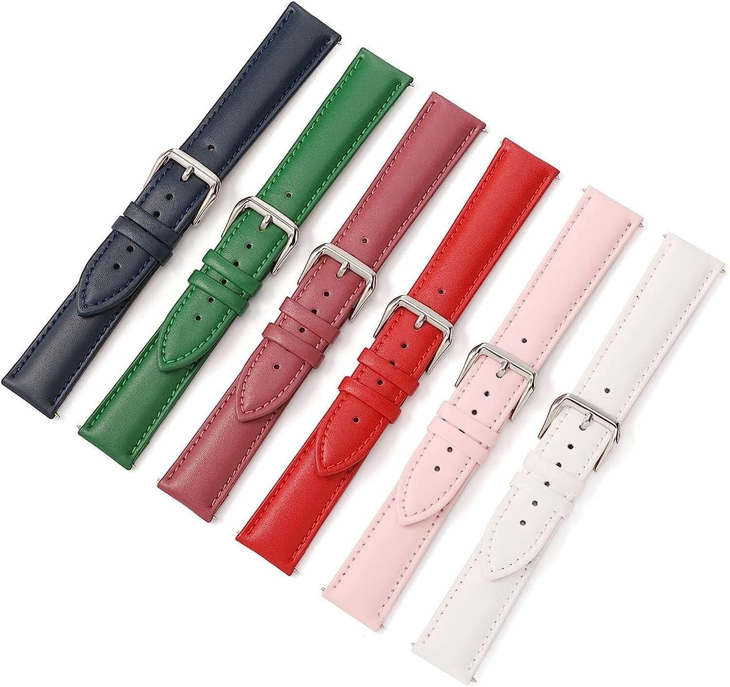 Cinturino in vera pelle intrecciata a mano da 12 mm, 14, 16, 18, 20, 22, 24, for orologi donna e uomo