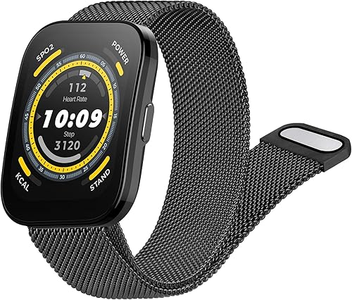 Meliya Correa para Samsung Galaxy Watch 3 de 1.57 pulgadas para mujeres y hombres, correa de repuesto de metal de acero inoxidable de 0.866in para