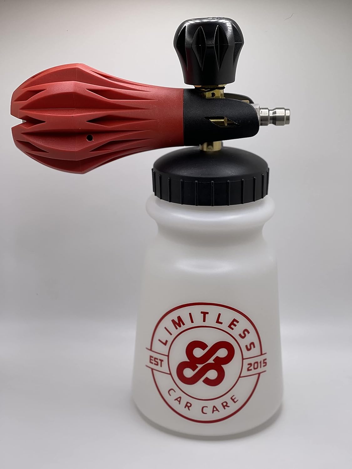 Limitless Car Care® Extreme Release Pressure Foam Cannon Adjustable Nozzle