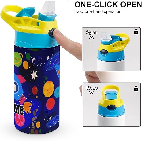 Vista 46 de Botella de agua personalizada con foto para niños, familia, mascotas, botella de agua personalizada para niñas, niños, regalo de cumpleaños y Navidad