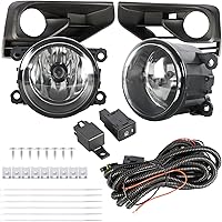 Vista 2 de labwork 1 par de luces antiniebla de repuesto para Nissan Pathfinder 2017-2019, luces antiniebla de conducción con bombillas, cubiertas de luz