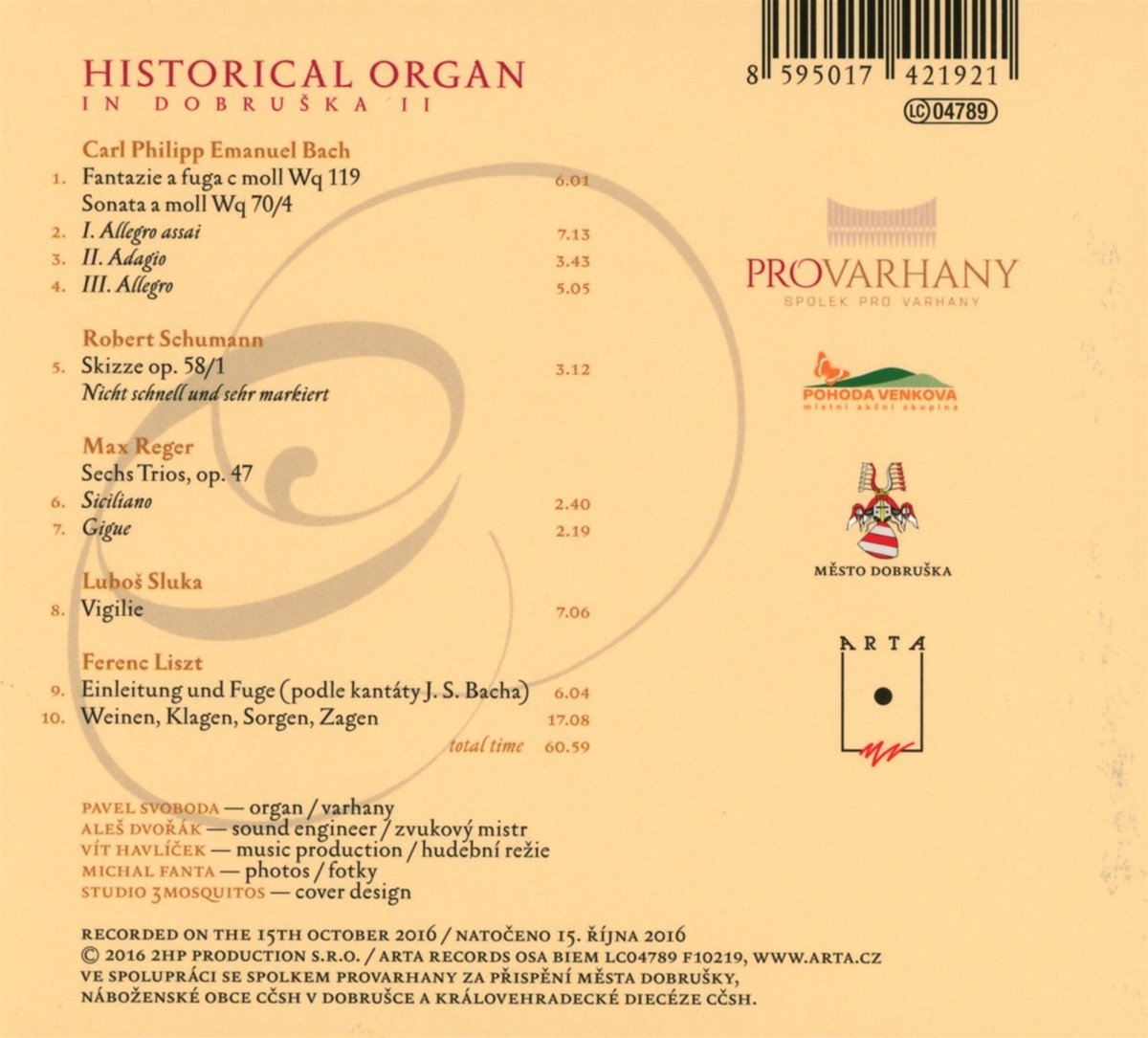 Orgue Historique de Dobruska