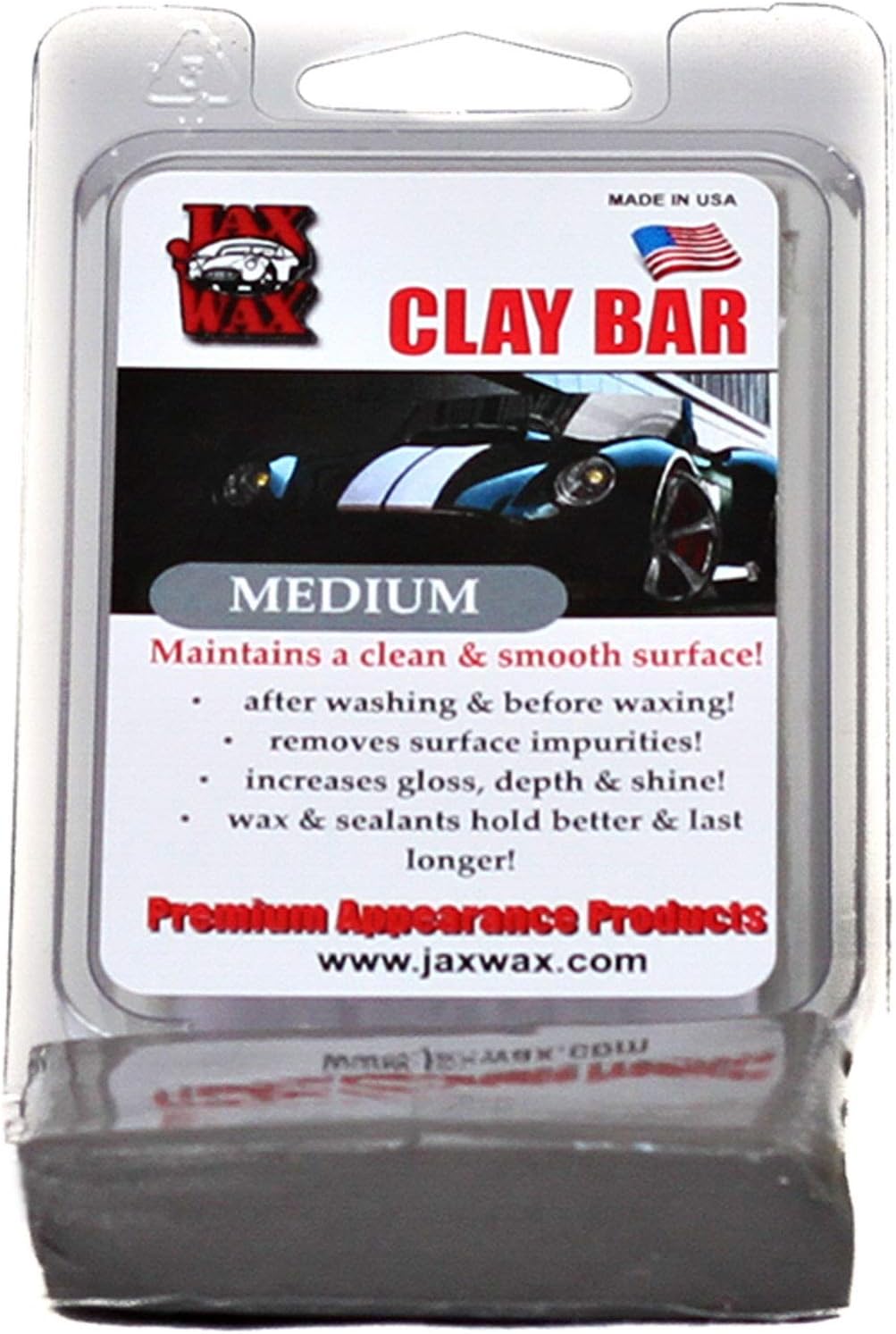 Professional Clay Bar Gray Medium (200 Gram)