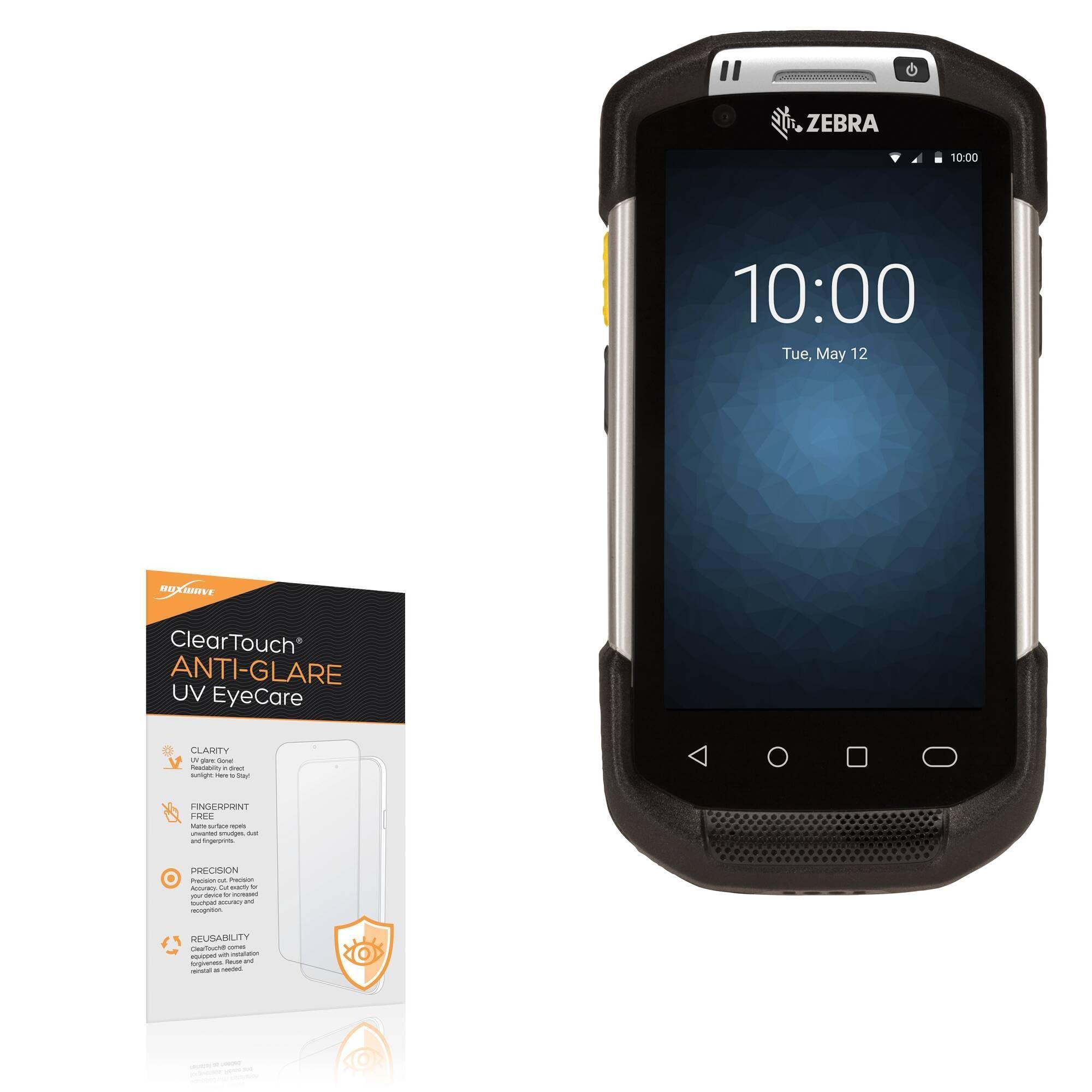 BoxWave Screen Protector Compatible With Zebra TC70x - ClearTouch Anti-Glare Anti-UV EyeCare (2-Pack), Filters out Harmful Blue Light Reduce Fatigue