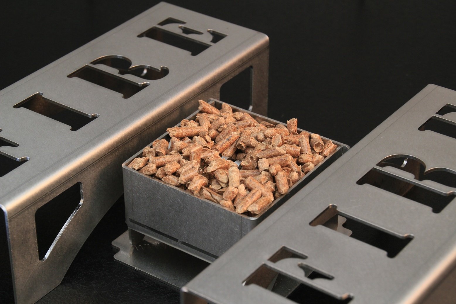 Morillos compactos para estufas de leña e insertos, diseño moderno y elegante "FIRE"