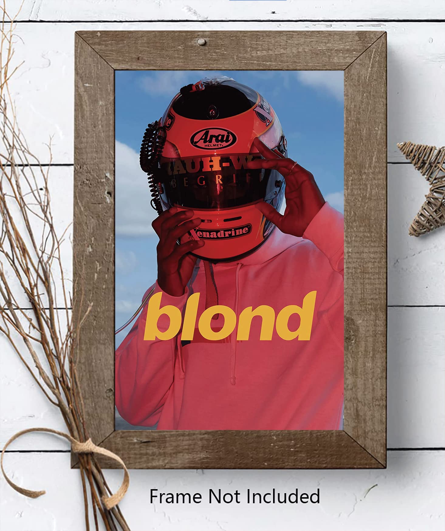Amazon.com: XIHOO Christ-EZ Frank Ocean Moto Blond Album Cover