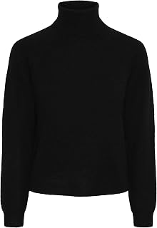 Pieces Damen Pcjuliana Ls Rollneck Knit Noos Bc Strickjacke