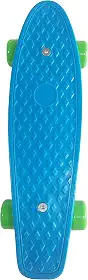 Mini Skate 17X5 polegadas, Mini Skate Cruiser para iniciantes..., Azul