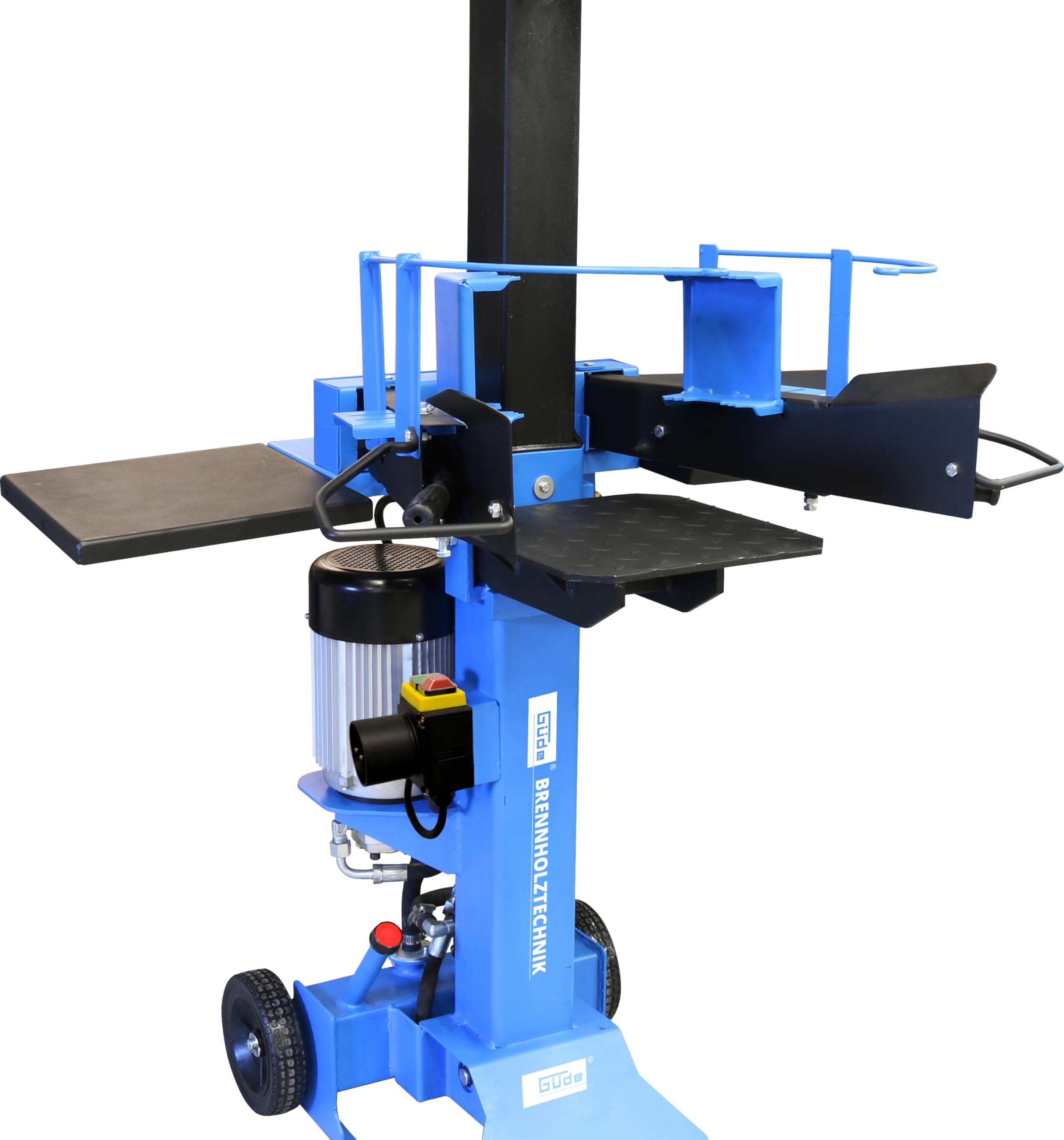 Güde Spaccalegna GHS 500/6TE (230 V, 3000 W, forza di spaccatura 6 tonnellate, pompa idraulica di alta qualità, pressione dell'olio 200 bar, corsa graduale, spaccatura Ø 300 mm, lunghezza 500 mm)