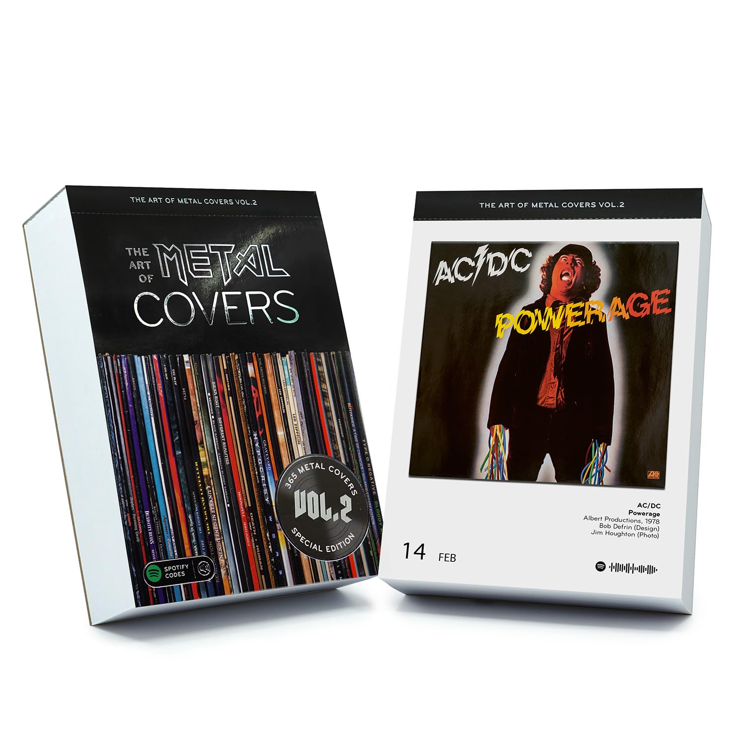 The Art of Metal Covers Vol. 2: Tagesabreißkalender mit 366 Best-of Metal Vinyl Covern aus über 6 Jahrzehnten. Zusätzlich mit praktischen Spotify ... Collection Vol. 2 (The Art of Vinyl Covers)