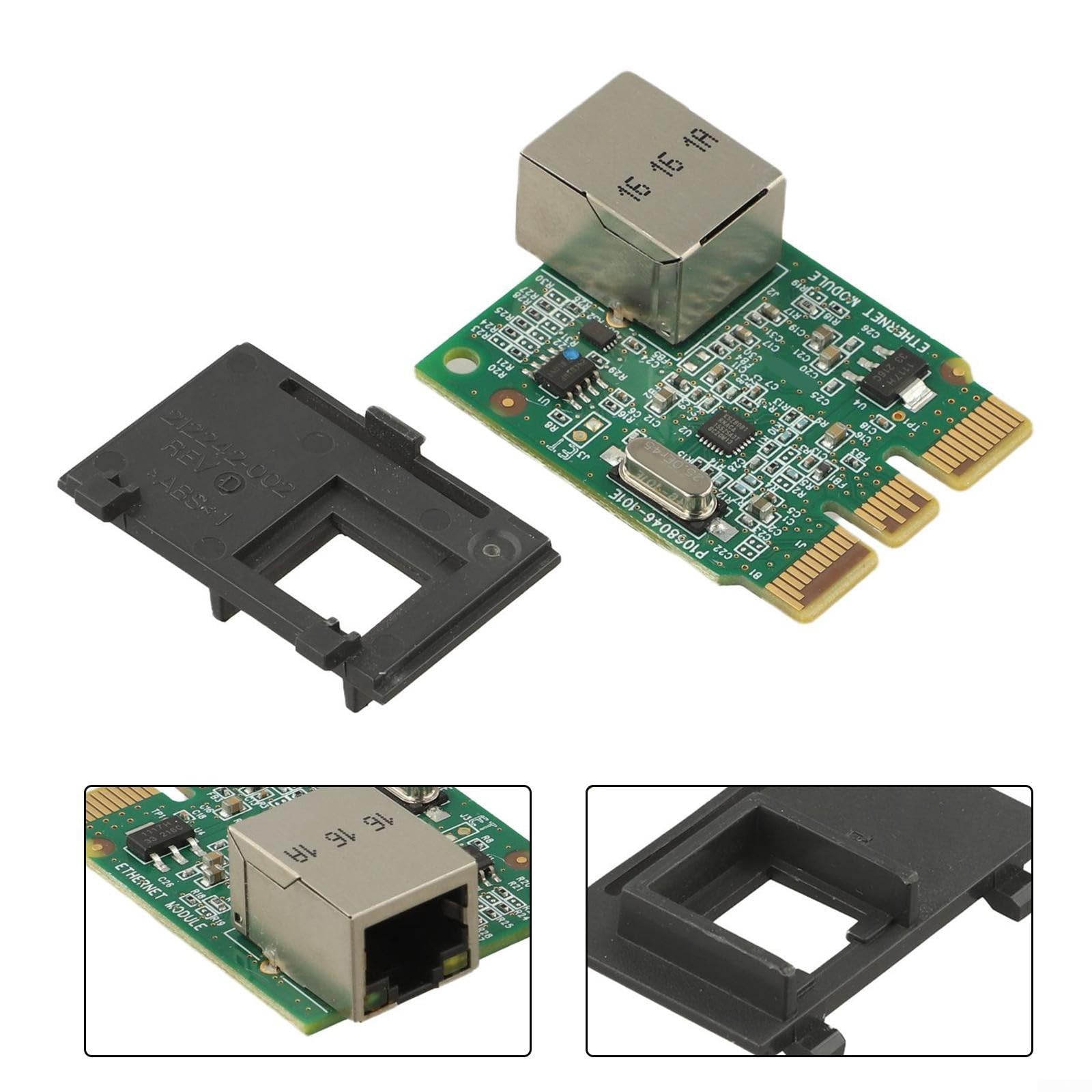 per zebra ZD410 ZD420 Scheda di rete P1080383- per 442 Kit di aggiornamento del modulo Ethernet cablato per stampante termica per etichette interne Server di stampa adattatore LAN Circuit Board Parte