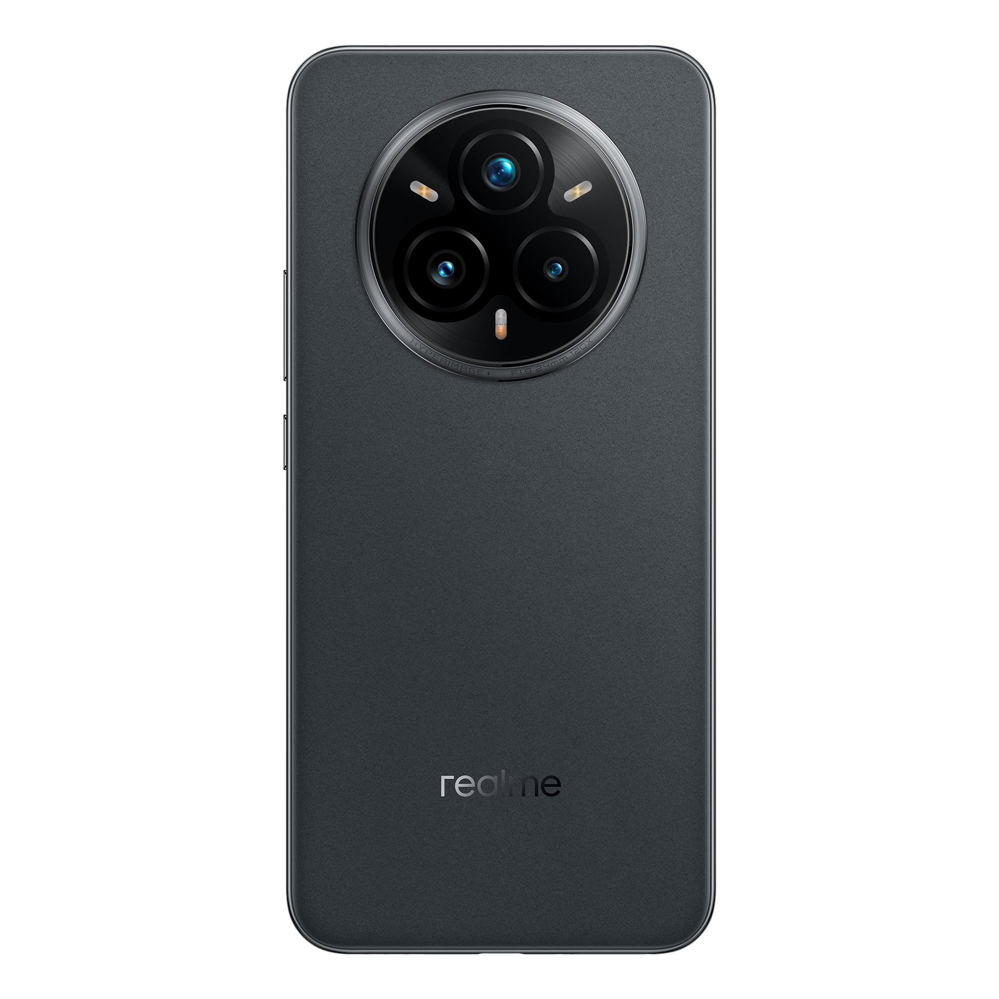 realme 14 Pro+ Smartphone Android, Batterie 5260 mAh, écran 6,83" 120 Hz, IP69, Qualcomm Snapdragon 7s Gen 3 5G, Appareil Photo Sony IMX896 avec OIS, 8+256 GB, Gris (avec Adaptateur)