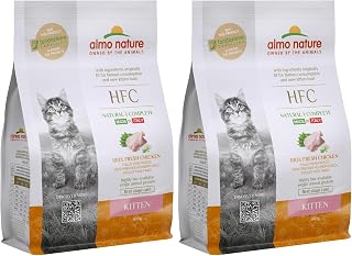 almo nature HFC Kitten, Crocchette per Gattini - Pollo Fresco - Sacco da 300 g...
